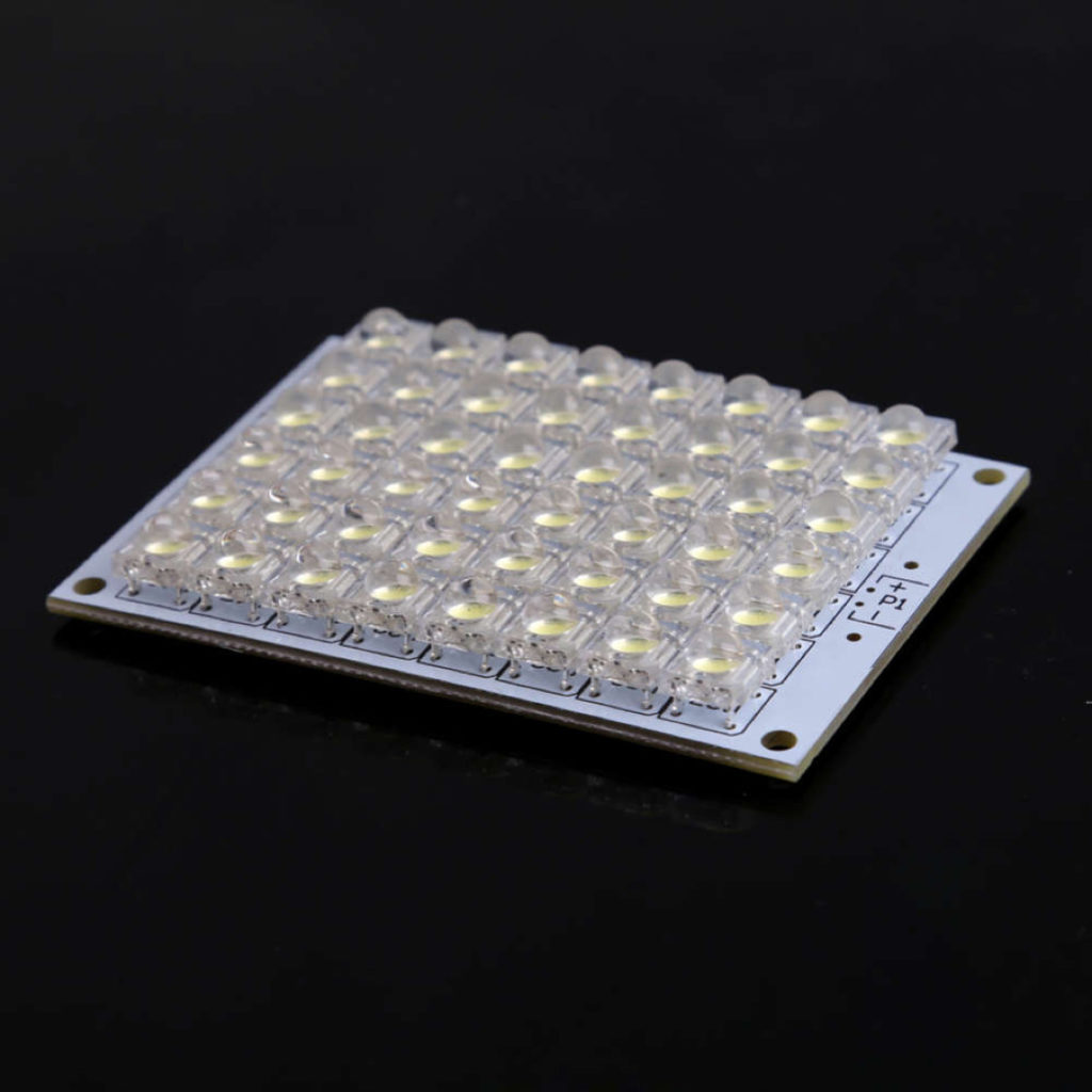 Kind of LEDs that are used in lamps for 220 volts