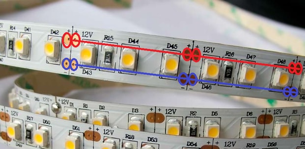 Multimeter LED Tube Functionality Test