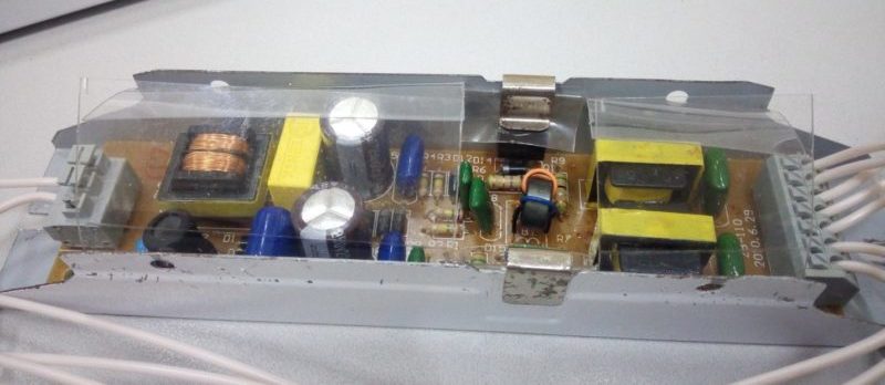 Electronic ballast malfunctions