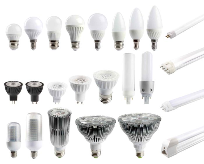 Types of lamps