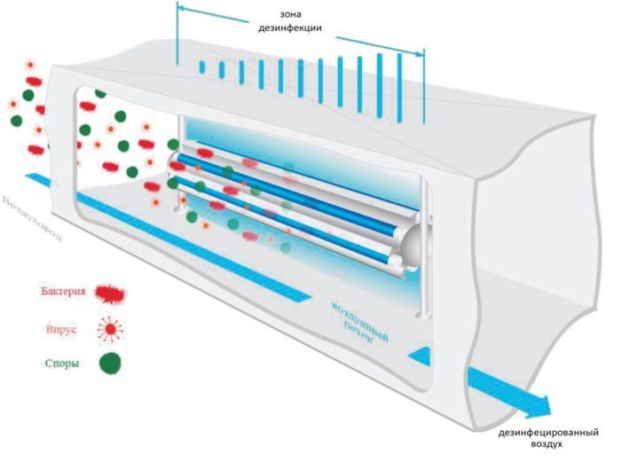 Construction of an irradiator-recirculator