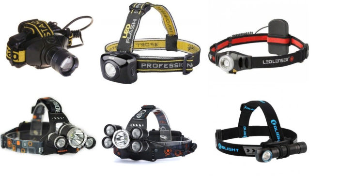 Variety of headlamps