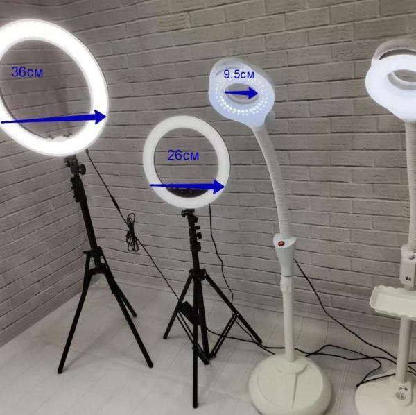 Selecting a light source.