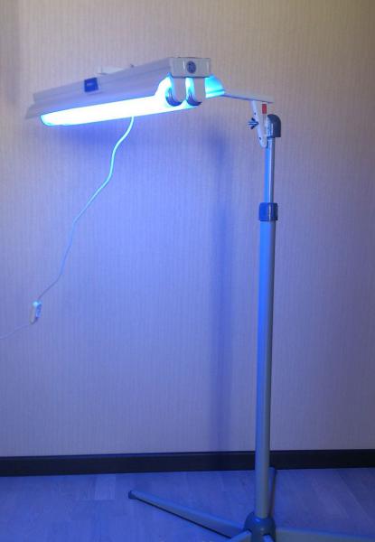 Description and principle of the lamp for jaundice