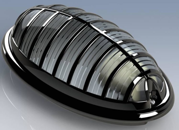 Vandal resistant downlight.