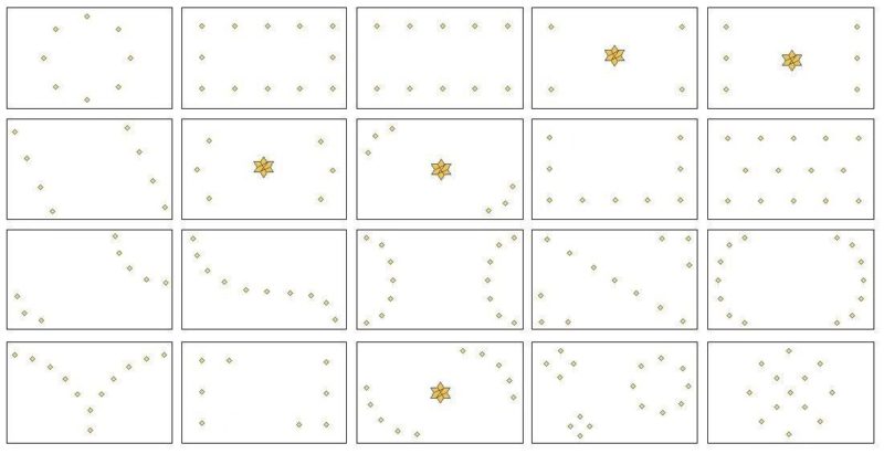 Description of how to install point light fixtures in the ceiling of plasterboard ceiling