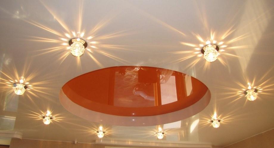 modern kind of ceilings need only LED devices.