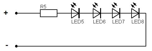 Wiring LEDs in series