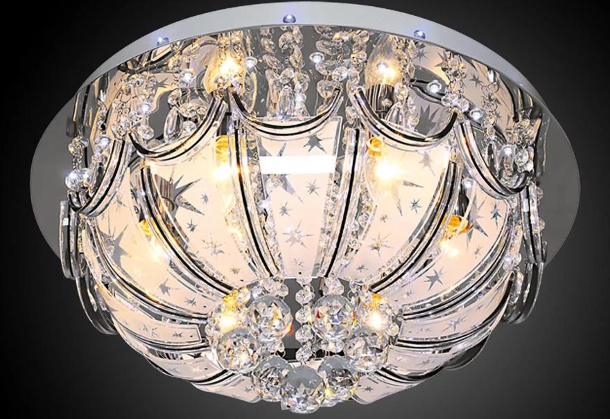 LED chandeliers look spectacular.