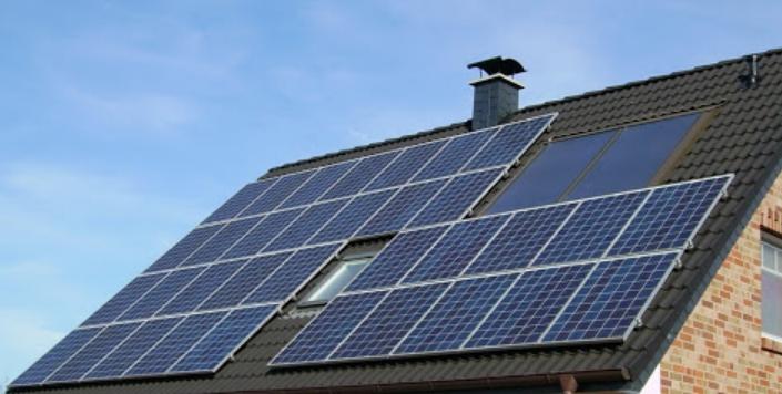 Step by step installation of solar panels on the roof