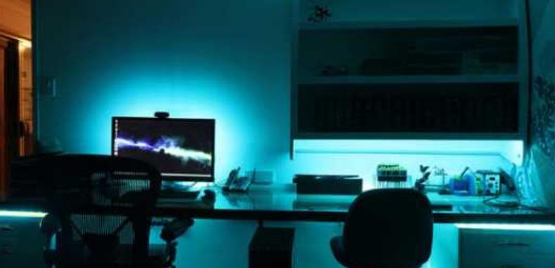 Backlight multiple zones