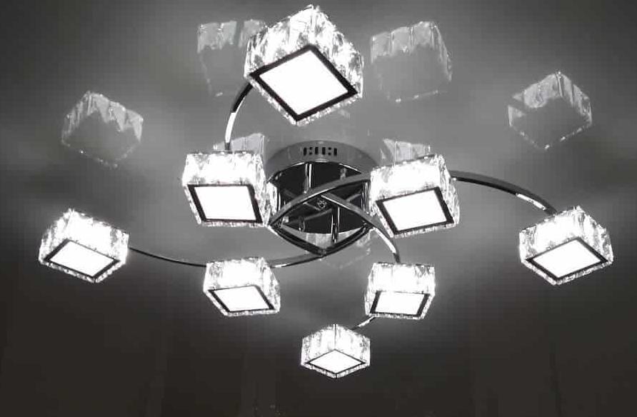 How to choose a chandelier in the hall