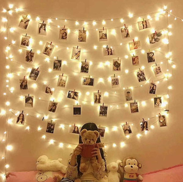 How to hang garland on windows and walls