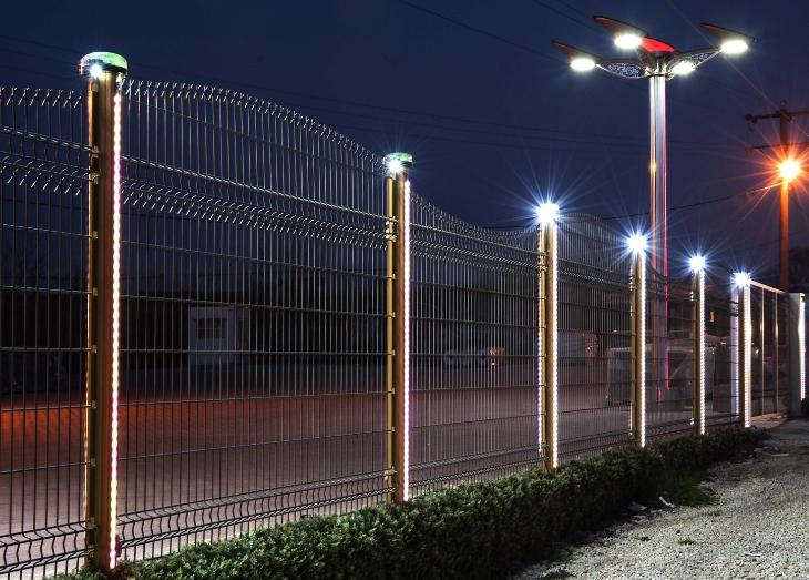 Intruders are much less likely to enter a well-lit area.