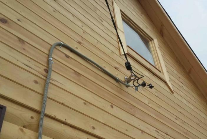 power line connection