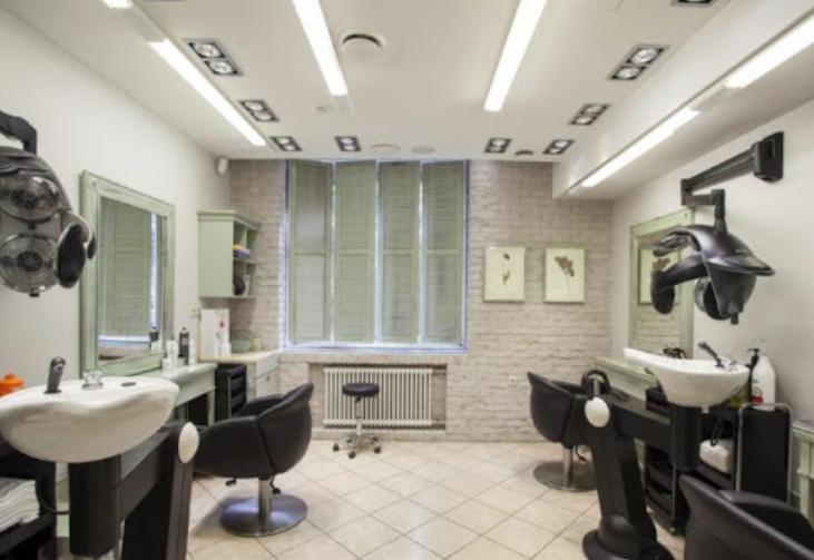 LED lighting of the reception area