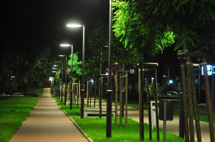 Requirements and standards for the height of lampposts