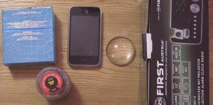 kits for making a movie projector.