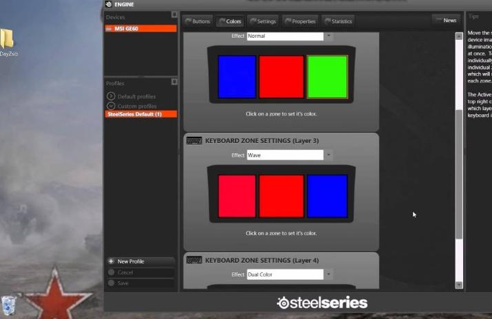 Special applications can be used to fine tune shades