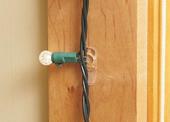 Hooks are a convenient and inconspicuous mounting solution