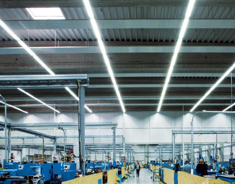Types of industrial lighting and their standards