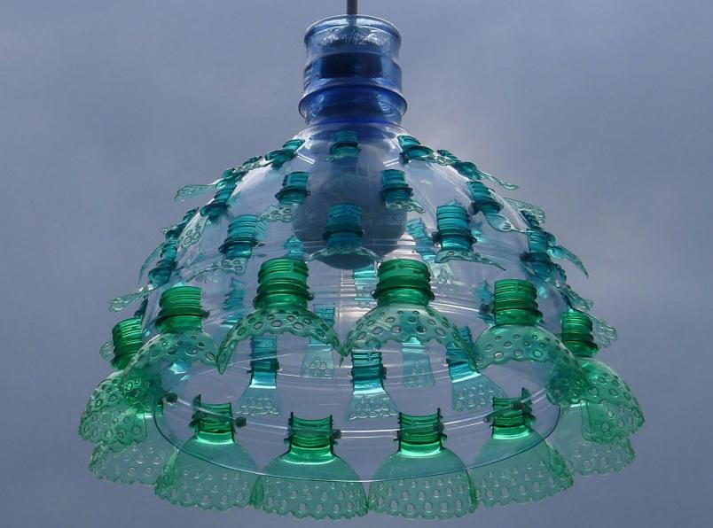 How to make street lamps from improvised materials