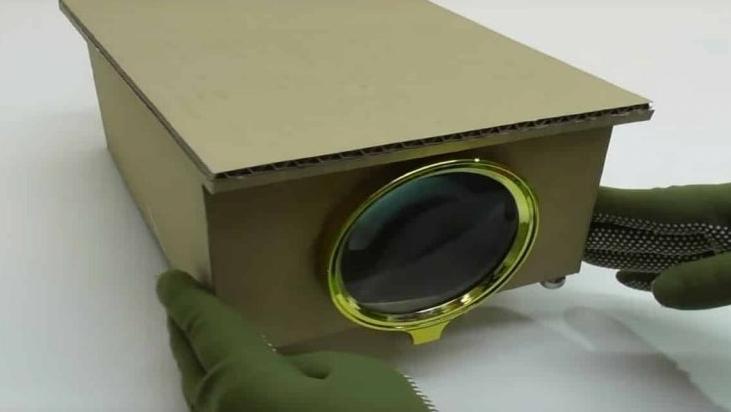 The lens needs to be centered