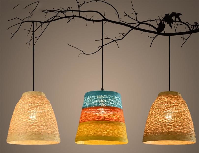 How to make a lamp of thread - step by step instructions