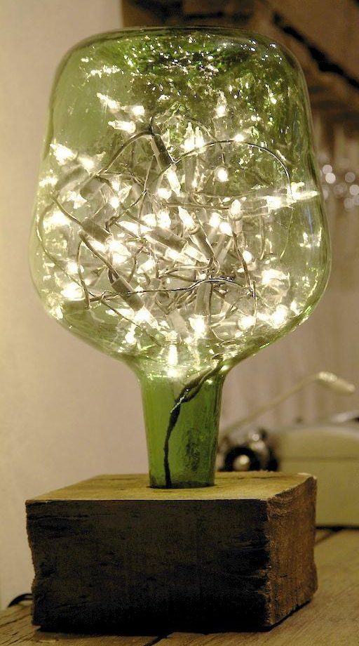 Ancient Bottle Luminaire