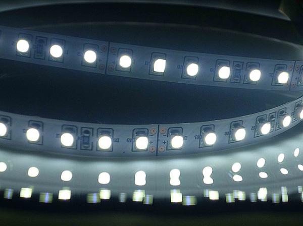 LED lighting fixtures in a sealed design.