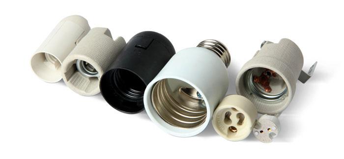 Varieties of sockets for light bulbs