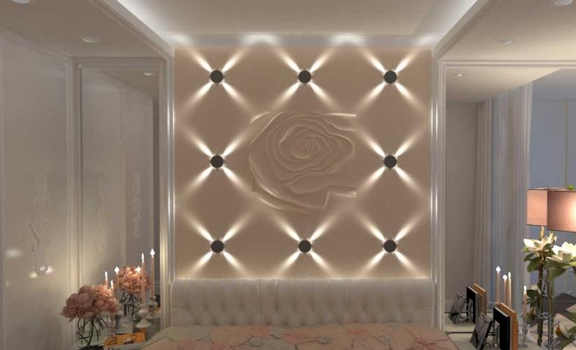 How to calculate the required number of lumens per square meter of the room