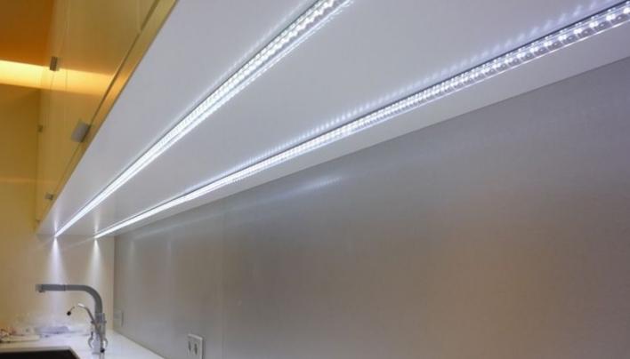 How to make kitchen lighting - placement of fixtures