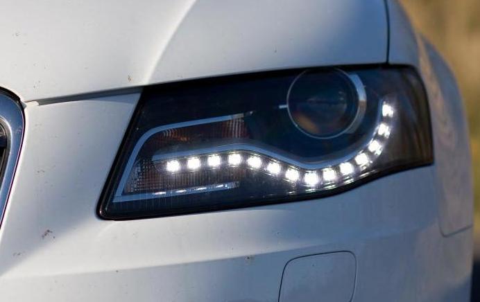 Features of the headlights on the rules of the traffic