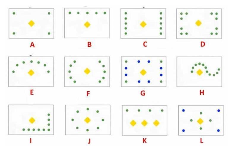 How to make kitchen lighting with spotlights in a suspended ceiling