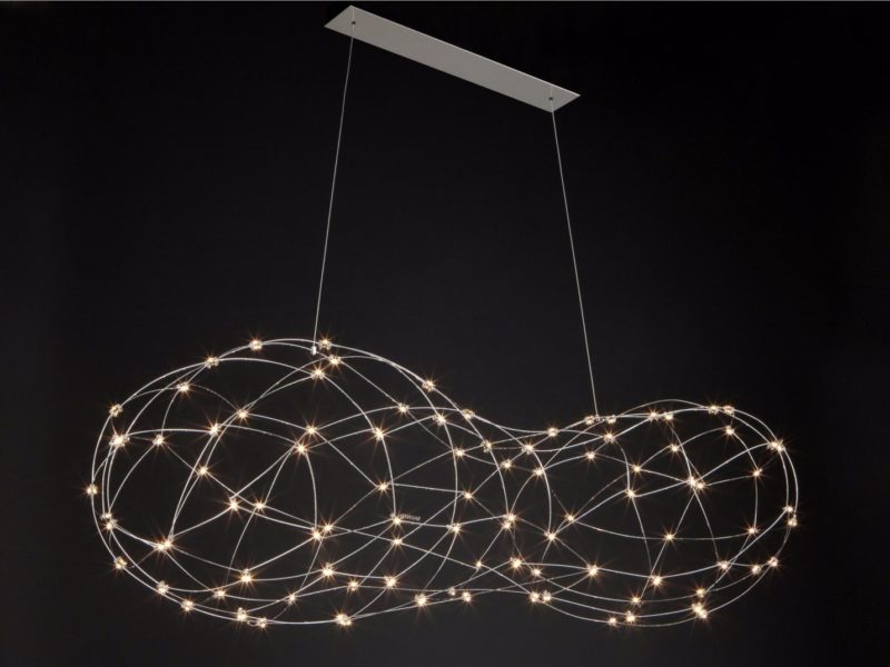 How to make a ceiling light from LED strip