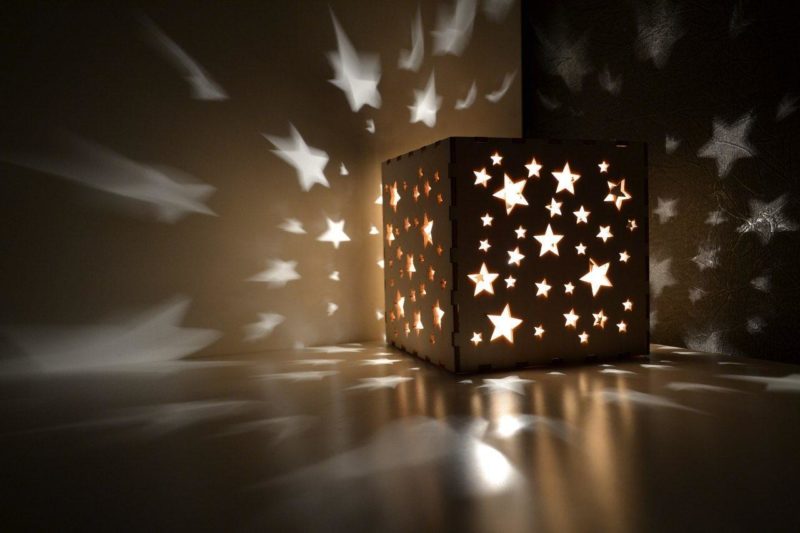 Making a nightlight at home - step by step instructions with photos