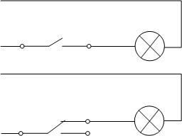 How to connect a two-way switch - schematic