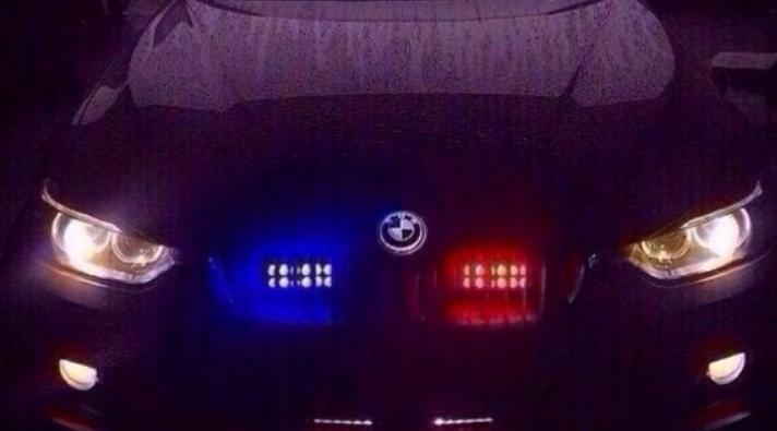 The penalty for the strobe light on the car