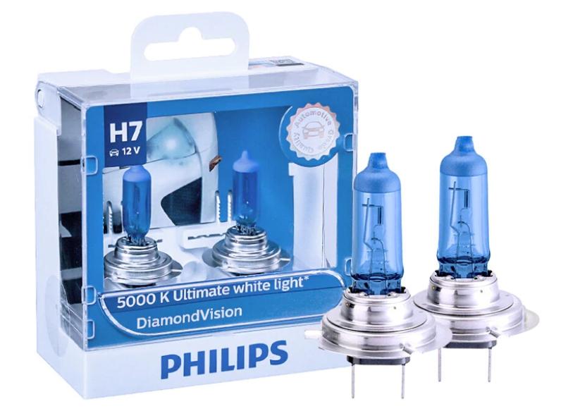 Rating of H7 low beam bulbs