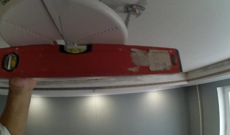 Installing a chandelier on a suspended ceiling