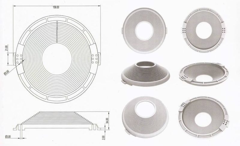 Chandelier holder for a suspended ceiling